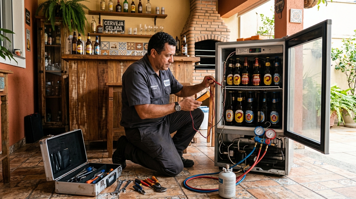 Assistência para Cervejeira Comercial no Codim, Campos dos Goytacazes‑RJ