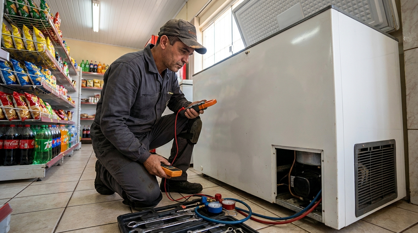 Recuperação de Refrigeração no Codim, Campos dos Goytacazes‑RJ