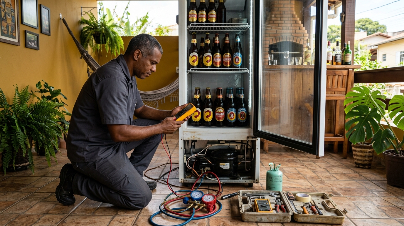 Reparo de Cervejeira Residencial no Codim, Campos dos Goytacazes‑RJ